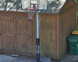 Basketball Goal for sale (NOT the shed)