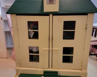 A Benchmade house, made by a Maine sea captain circa 1930s. The components are repurposed "Quaker Oats" crates.