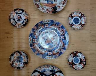 Collection of Imari, circa 1875, Meiji Dynasty.