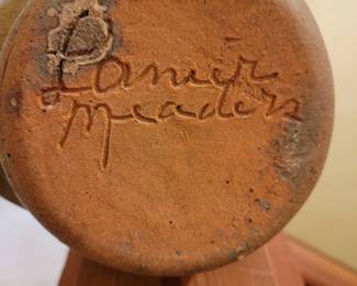 Detail of Meaders signature.