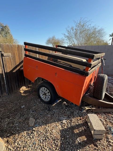 STUDEBAKER TRUCK/BED TRAILER