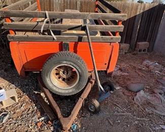 STUDEBAKER TRAILER (NO TITLE)