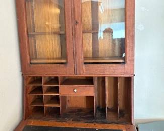 ANTIQUE SECRETARY DESK