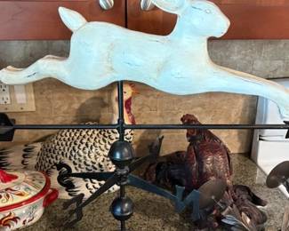 RABBIT WEATHERVANE