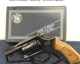 Smith & Wesson- Model 36- Chiefs Special- .38 Cal