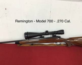 Remington- Model 700 - .270 WIN