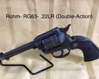 Rohm -RG63- .22LR-( Double- Action)