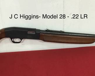 J.C. Higgins- Model 28 - .22 LR