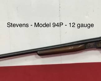 Stevens -Model 94P- 12 gauge
