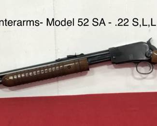 Interarms -Model 52 SA- .22 S,L,LR
