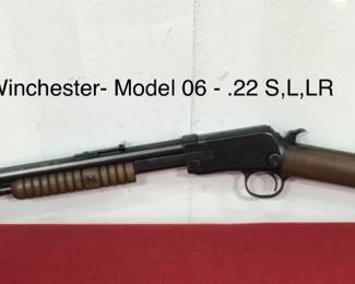 Winchester- Model 06- .22 S,L,LR