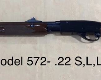 Remington- Model 572- Cal. .22 S,L,LR