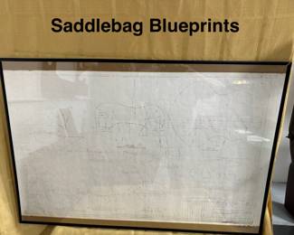 Antique Saddlebag Blueprints