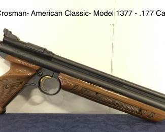 Crosman -American Classic Model 1377- .177 Cal