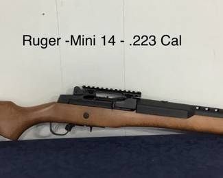 Ruger- Mini 14- .223 Cal.
