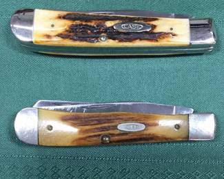 CASE XX Knives with Stag Handles