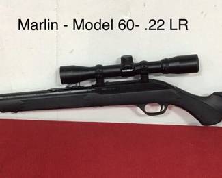 Marlin- Model 60 - .22 LR