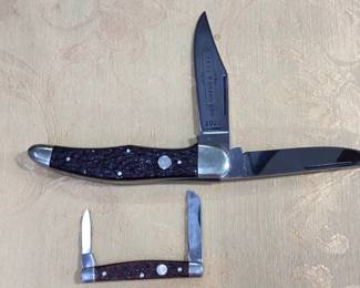 (2) Tree Brand Knives