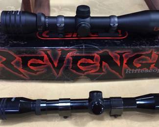 (2) Rifle Scopes