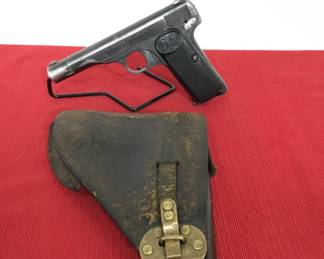 Browning Fabrique Nationale DArmes - Belgique- .32 Cal. - with WW2 Holster
