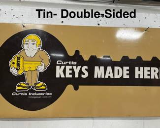 Tin Double-Sided Sign