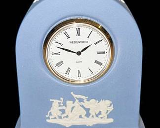 Wedgwood Jasperware Blue Clock