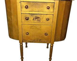 Martha Washington Style Sewing Cabinet