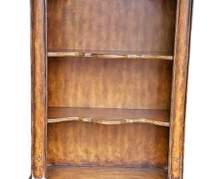 Contemporary Shell Top Bookcase