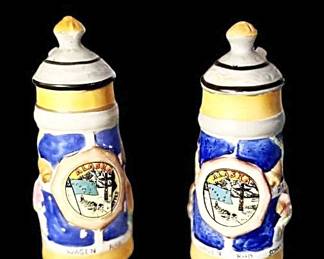 Vintage Figurine Mugs