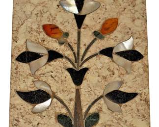 Soapstone Marble Lidded Trinket Box