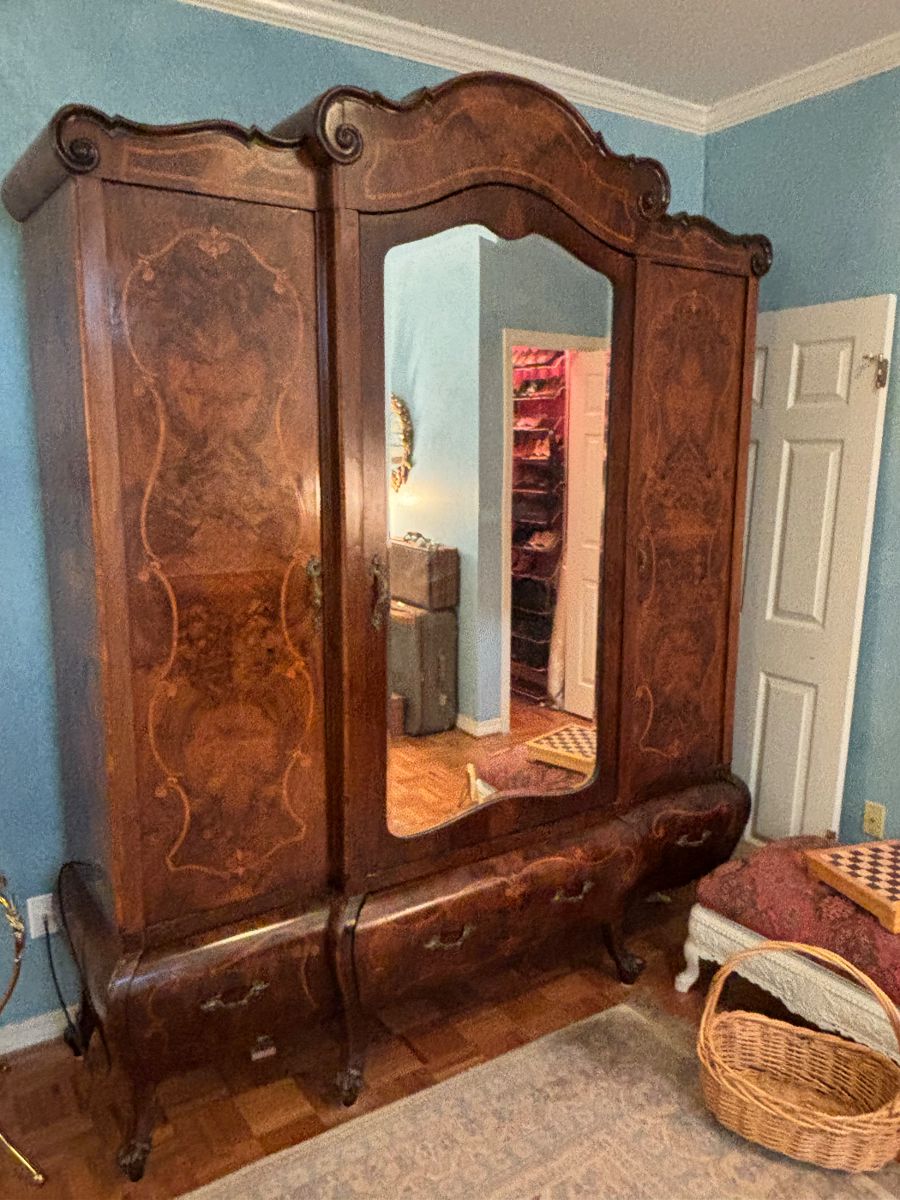 French Inlaid Armoire