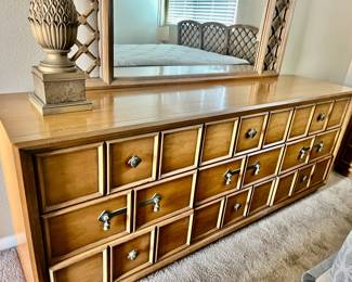 Gorgous Drexel dressers and cabinets throughout the home