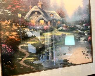 Thomas Kincaid hand-signed and numbered litho