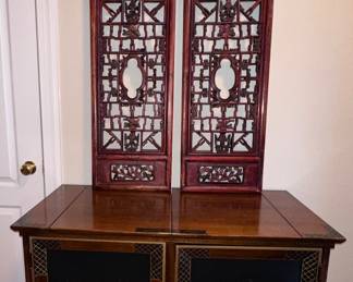 Jasper Asian Style Bar Cabinet. 