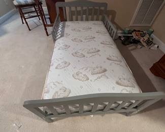Toddler bed. 