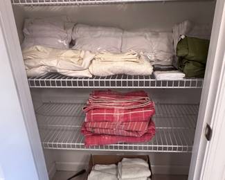 Nice king and queen sheet sets. King duvet set.  