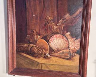 Collection of Hand Painted Oil Paintings.  