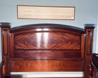 Railroad Barron King Bed. 