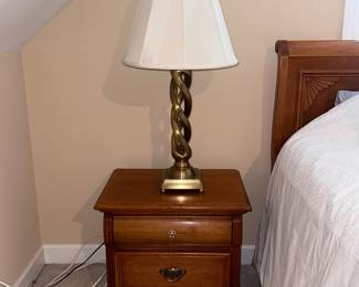 Wildwood Solid Brass Lamps. 