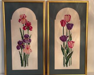 Needlepoint Framed Art