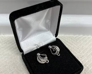 Vintage Sterling Silver Earrings