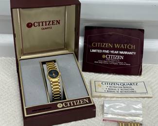 Citizens Goldtone Watch