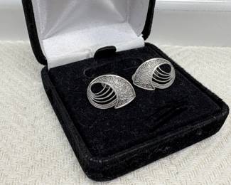 Vintage Sterling Silver Earrings