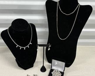 Vintage Rhinestone Jewelry Collection