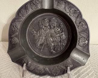Vintage Pewter Ashtray