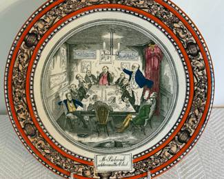 Pickwick Papers Collector Plate
