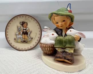 Goebel Hummel Figurine & Plate