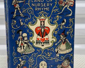 Vintage Land of Nursey Rhyme Book