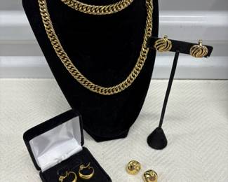 Vintage Monet Goldtone Collection