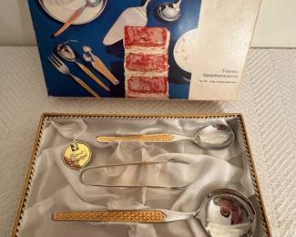 Gold Plated Tableware Set